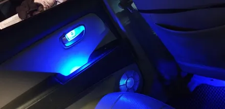 [부산] 아반떼HD 엠비언트 라이트(Ambient Light) 작업 후기_인코브 부산지사(초읍점) / 부산진구