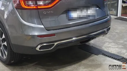 자동차신형개조 QM6튜닝 더뉴QM6범퍼 및 리어 디퓨저 튜닝 / 경남 양산