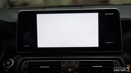 BMW 528i F바디 안드로이드올인원 및 코더스엠비언트 시공 / 경남 양산