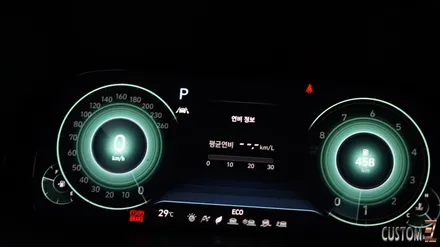 펠리세이드 디지털클러스터 풀LCD계기판 교체 / 경남 양산