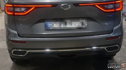 자동차신형개조 QM6튜닝 더뉴QM6범퍼 및 리어 디퓨저 튜닝 / 경남 양산