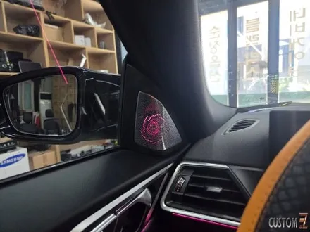 BMW I4 ID8 차량 순정연동 엠비언트 추가 작업 / 경남 양산