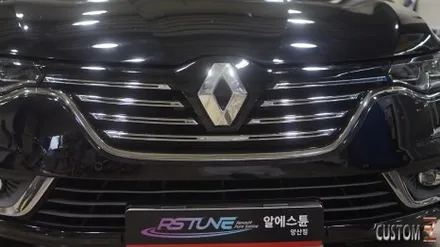 양산자동차튜닝 SM6 르노룩8종 및 LED안개등 리어디퓨져 시공 / 경남 양산