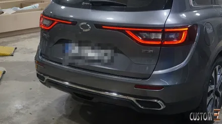 자동차신형개조 QM6튜닝 더뉴QM6범퍼 및 리어 디퓨저 튜닝 / 경남 양산