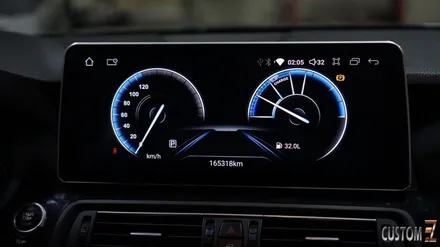BMW 528i F바디 안드로이드올인원 및 코더스엠비언트 시공 / 경남 양산