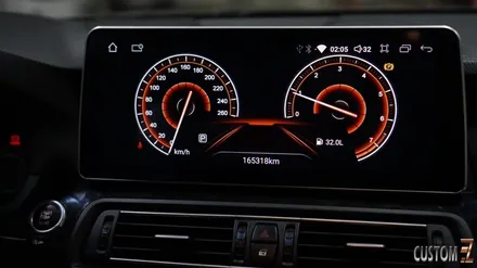 BMW 528i F바디 안드로이드올인원 및 코더스엠비언트 시공 / 경남 양산