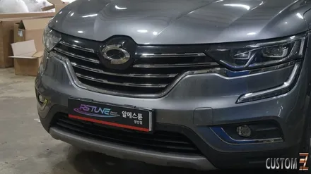 자동차신형개조 QM6튜닝 더뉴QM6범퍼 및 리어 디퓨저 튜닝 / 경남 양산