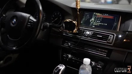 BMW 528i F바디 안드로이드올인원 및 코더스엠비언트 시공 / 경남 양산