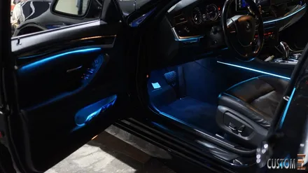 BMW 528i F바디 안드로이드올인원 및 코더스엠비언트 시공 / 경남 양산