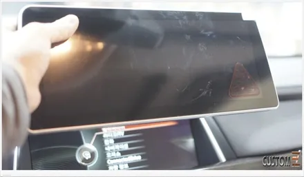 [자동차순정튜닝]BMW F01 730LD 안드로이드 오토 올인원 내비게이션 매립으로 다양한 콘텐츠를 편하게 사용!! / 경남 양산