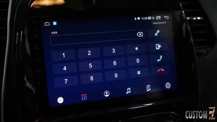 QM3 잦은고장 순정네비모니터 안드로이드 올인원 교체작업 / 경남 양산