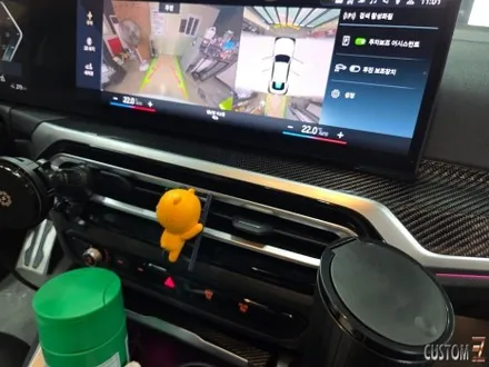 BMW I4 ID8 차량 순정연동 엠비언트 추가 작업 / 경남 양산