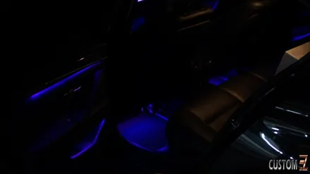 BMW 528i F바디 안드로이드올인원 및 코더스엠비언트 시공 / 경남 양산