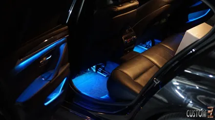 BMW 528i F바디 안드로이드올인원 및 코더스엠비언트 시공 / 경남 양산
