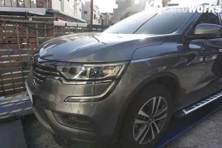 QM6 콜레오스 사이드스텝 작업 / 경남 양산