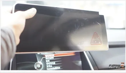 [자동차순정튜닝]BMW F01 730LD 안드로이드 오토 올인원 내비게이션 매립으로 다양한 콘텐츠를 편하게 사용!! / 경남 양산