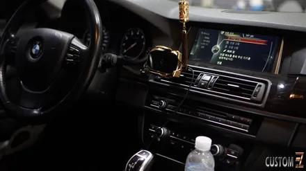 BMW 528i F바디 안드로이드올인원 및 코더스엠비언트 시공 / 경남 양산