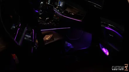 BMW 528i F바디 안드로이드올인원 및 코더스엠비언트 시공 / 경남 양산