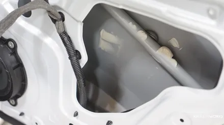[자동차방음튜닝] QM6 풍절음예방 도어방음 + 스네이크라인 인스톨 작업 / 경남 양산