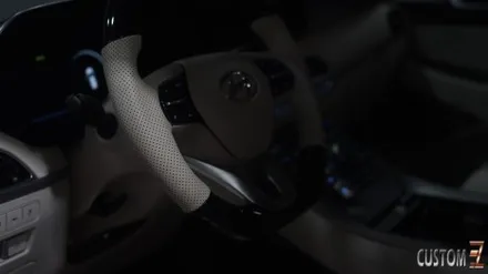 펠리세이드 D컷 웜그레이 커스텀 우드핸들 시공 / 경남 양산