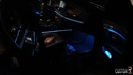 BMW 528i F바디 안드로이드올인원 및 코더스엠비언트 시공 / 경남 양산