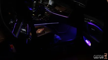 BMW 528i F바디 안드로이드올인원 및 코더스엠비언트 시공 / 경남 양산