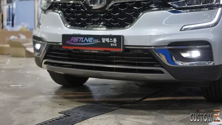 뉴QM6 순정LED안개등 웰컴언더라이트 데쉬보드엠비언트 스네이크라인 시공 / 경남 양산
