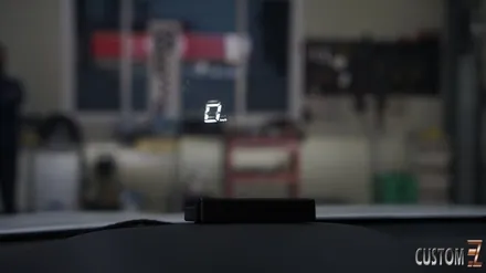 싼타페TM 온유어뷰HUD 순정네비연동방식 HUD 장착 / 경남 양산