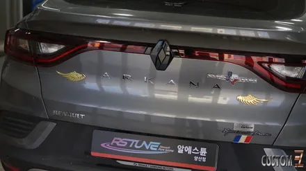 양산르노룩 XM3튜닝 블랙르노룩 엠블럼 교체 작업 / 경남 양산