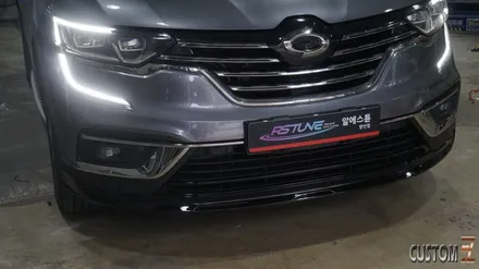 자동차신형개조 QM6튜닝 더뉴QM6범퍼 및 리어 디퓨저 튜닝 / 경남 양산