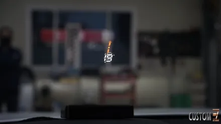 싼타페TM 온유어뷰HUD 순정네비연동방식 HUD 장착 / 경남 양산