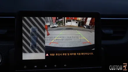 XM3네비매립 순정용품 8인치 네비게이션 HD후방카메라 시공 / 경남 양산