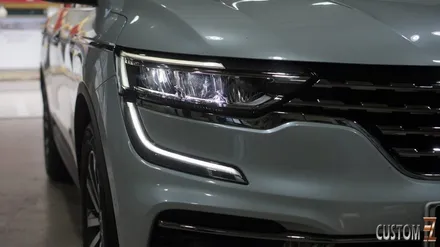 양산QM6튜닝 QM6 LED퓨어비전 및 긴급제동시스템 인스톨 / 경남 양산