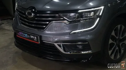 자동차신형개조 QM6튜닝 더뉴QM6범퍼 및 리어 디퓨저 튜닝 / 경남 양산