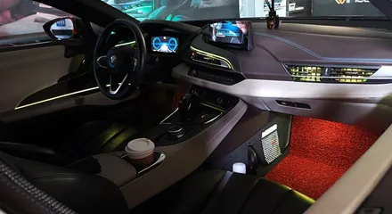 [인코브 정품] BMW i8 엠비언트 순정 색상 확장 및 송풍구와 스피커까지 하면 어떻게 변할까요? / 김포 고촌읍