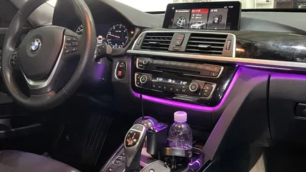 bmw 3gt 엠비언트라이트로 차량실내 꾸미기 / 김포 고촌읍