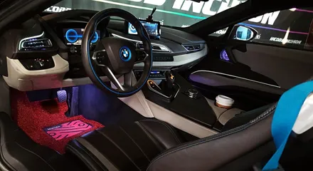 [인코브 정품] BMW i8 엠비언트 순정 색상 확장 및 송풍구와 스피커까지 하면 어떻게 변할까요? / 김포 고촌읍