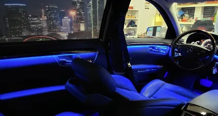 [벤츠 엠비언트 전문] s클레스 s350 s500 s550 w212 엠비언트 순정 옵션보다 더 화려하게 하는 방법은? / 김포 고촌읍