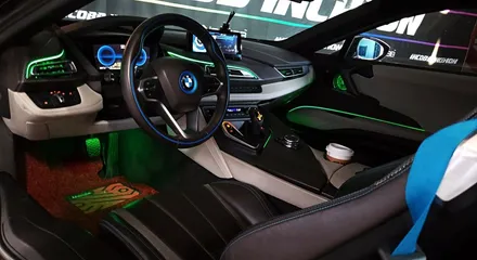 [인코브 정품] BMW i8 엠비언트 순정 색상 확장 및 송풍구와 스피커까지 하면 어떻게 변할까요? / 김포 고촌읍