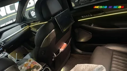 G90 차량의 엠비언트시공은 꾸민듯 안꾸민듯 자연스럽게하기 / 김포 고촌읍