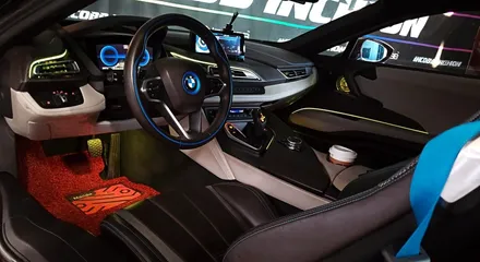 [인코브 정품] BMW i8 엠비언트 순정 색상 확장 및 송풍구와 스피커까지 하면 어떻게 변할까요? / 김포 고촌읍