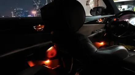 올뉴쏘렌토 더뉴쏘렌토 실내 LED 엠비언트 무드등 디지털 기어봉까지 연동되니까 이런 효과가 납니다. / 김포 고촌읍