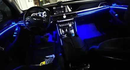 중고 제네시스 G90 LED 엠비언트 가성비 최고의 시공은? / 인천 서울 김포 일산 고양 덕양 파주 운정 계양 청라 검단 구로 부평 부천 / 김포 고촌읍