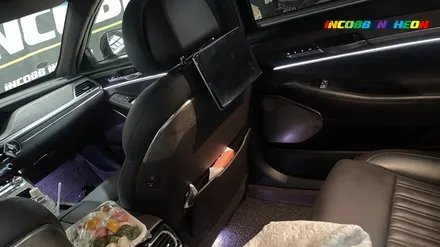 G90 차량의 엠비언트시공은 꾸민듯 안꾸민듯 자연스럽게하기 / 김포 고촌읍