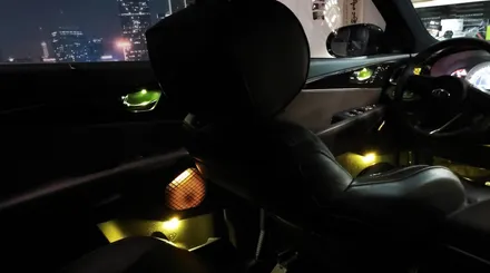 올뉴쏘렌토 더뉴쏘렌토 실내 LED 엠비언트 무드등 디지털 기어봉까지 연동되니까 이런 효과가 납니다. / 김포 고촌읍