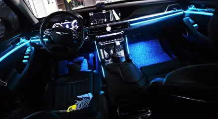 중고 제네시스 G90 LED 엠비언트 가성비 최고의 시공은? / 인천 서울 김포 일산 고양 덕양 파주 운정 계양 청라 검단 구로 부평 부천 / 김포 고촌읍