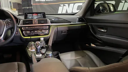 bmw 3gt 엠비언트라이트로 차량실내 꾸미기 / 김포 고촌읍
