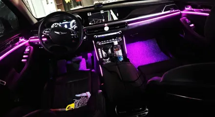 중고 제네시스 G90 LED 엠비언트 가성비 최고의 시공은? / 인천 서울 김포 일산 고양 덕양 파주 운정 계양 청라 검단 구로 부평 부천 / 김포 고촌읍