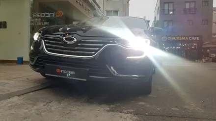 [인코브 _인천지사] SM6 필립스 48w LED 전조등 + 확장캡 교체작업 / 김포 고촌읍