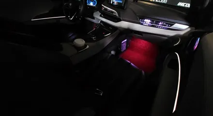 [인코브 정품] BMW i8 엠비언트 순정 색상 확장 및 송풍구와 스피커까지 하면 어떻게 변할까요? / 김포 고촌읍